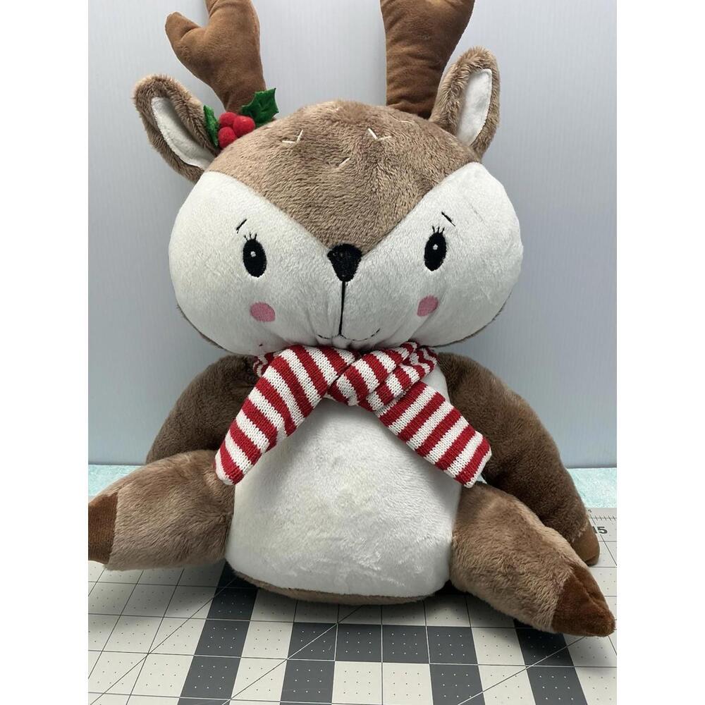 KellyBaby My First‎ Reindeer Christmas New KellyToy Weighted Bean Bag Bottom